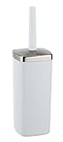 Wenko Barcelona Toilet Brush Holder White Completely Shatterproof, 36.5 x 9.6 x 9.6 cm