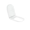 Kohler Modern Life Edge Wall Hung Seat Cover, White, 27904IN-SS-0