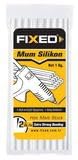 Fixed Silikon Mum Çubukları, İnce, 7.4mm, 10'lu Paket