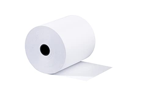 Bobines tickets de carte bancaire 57x40x12 rouleau thermique TPE carton 50 unités 457403