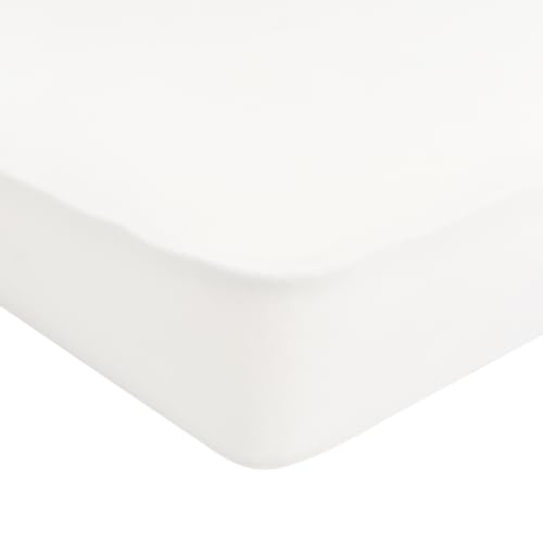 Kyte Baby Soft Crib Sheet - Standard Fitted Crib Sheet Made with Rayon from Bamboo, Ultra-Gentle and Breathable (Cloud)