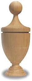 Baltimore Finial, Western Red Cedar, for 4 x 4 Post, by Woodway