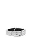 BELT OVAL D LOGO B-1DR 25 belt DIESEL White 80 UNISEX ADULTOS