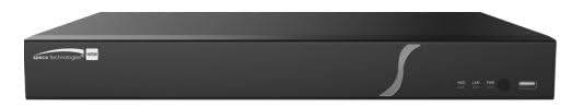 Speco N8NRM 8 Channel 8MP 4K 80Mbps H.265 PoE NVR with Smart Analytics NDAA Compliant 8 Built-in PoE Ports 1 SATA Port for up to 16TB of Storage max (No HDD Included)
