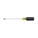 Flat Head Screwdriver, 3/16-Inch Cabinet Tip with 10-Inch Round Shank Klein Tools 601-10