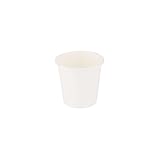 Nuestras vaso de café desechables están certificadas como compostables y biodegradables según DIN13432. Además, tienen un recubrimiento de pintura a base de agua
