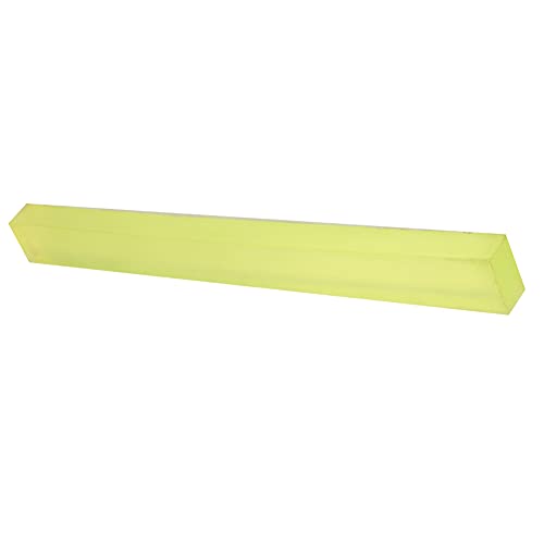 1.2 * 2 * 19.7In Plastic And Rubber Rods Polyurethane Square Strip Bar High Elastic Tension Acrylic Nylon Clear Plastic Polyurethane Bar #TOP7