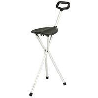 INTERMED - Bastone a sgabello pieghevole