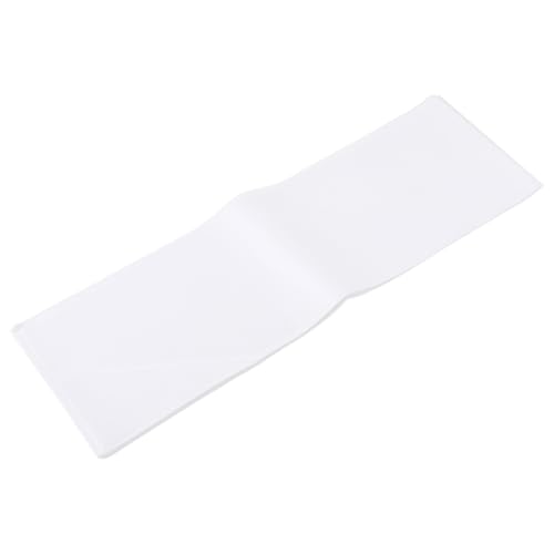 Cabilock 100 feuilles Papier Coloration Cheveux Transparent pour Salon Outil Professionnel Anti-glisse Protection Vêtements et Chevelu Ajustable pour Mèches et Reflets