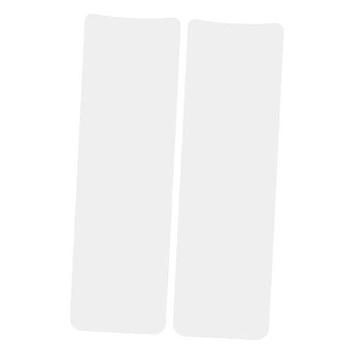 Anneome Paletta Per Tintura Dei Chioma Trasparente 2 Pezzi, Tavola Da Evidenziare Senza Dente Leggera e Curva, Strumento Per Evidenziazione Professionale Per Saloni Di Bellezza e Parrucchieri