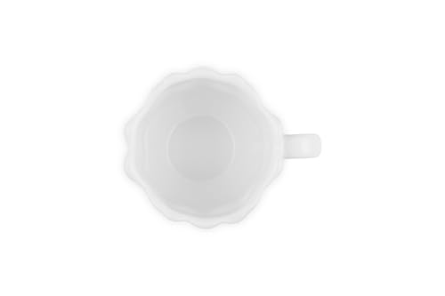 Image of Le Creuset Stoneware Petal Mug, 11 oz., White