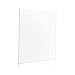 Handicrafts Home 2.0 mm Ultra-Transparent Acrylic Plexiglass Photo Size Sheet Picture Frame Replacement Glass 8x10 Inches