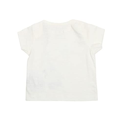 Image of Mothercare Unisex Envelope Neck Printed and Stripe Top Pack of 2 (206754931-P)