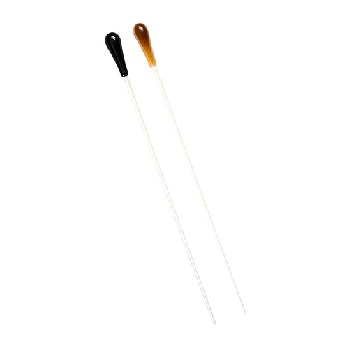 Levemolo 2sets Performance Resin Drumsticks Durable Music for Conductor Stylish Design 2pcs*2