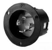 Reliance Controls Flanged Power Inlet L1430F