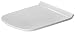 Produktbild Duravit WC-Sitz DuraStyle, Toilettendeckel aus Urea-Duroplast, Klodeckel mit Edelstahl Scharnieren, verlängerte Ausführung (48,9 cm), Weiß