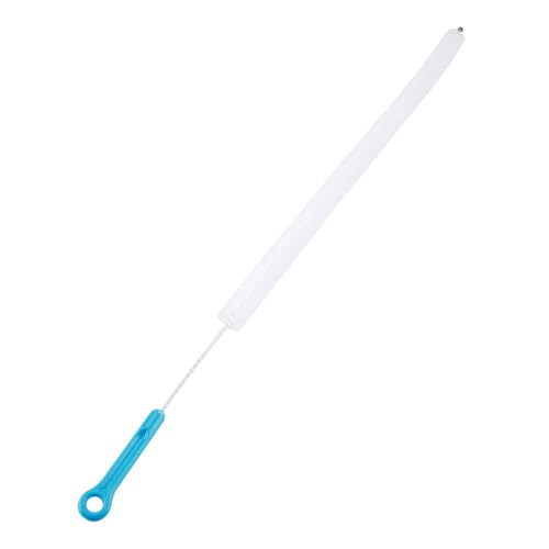 Drain Cleaner Tool, Shower Drain Cleaner 28in Suitable Length Drain Brush for Litter Pick, Home and Kitchen Sink, Drains, Toilet (Blue)