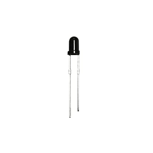 PQYSMVVG Fototransistor 20 Piezas, fototransistor NPN de 3 mm 3DU3024, fotosensor, Transistor de recepción fotosensible