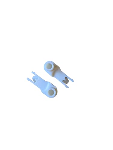 2x Lager passend für Bosch Siemens Gefrierfachklappe – Ersatzteil 603659 – Bruchfeste Premium Scharnier-Lager – Made in Germany