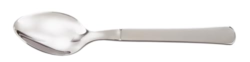 Arcos Cuchillos de Mesa - Acero Inoxidable 18/10 - Uso Diario - Monoblock de una Pieza - Cuchara 210 mm - Color Plata - Ideal para Comedor