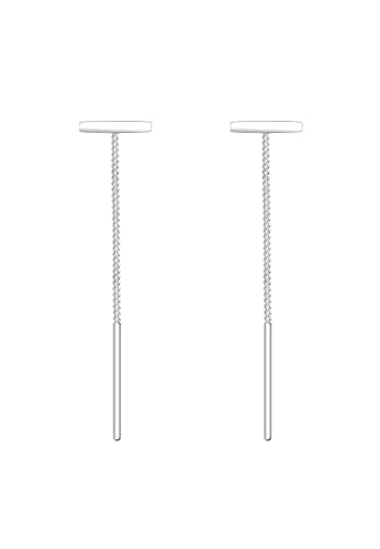 Elli Ohrringe Damen Ohrhänger Pull-Through Stab Geo Trend in 925 Sterling Silber – Ansicht 2