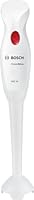 Bosch Frullatore a Immersione MSM14000, 400 W, Impugnatura Ergonomica, Facile da Usare, Piede Mixer Rimovibile e Lavabile in Lavastoviglie, Bianco, Rosso