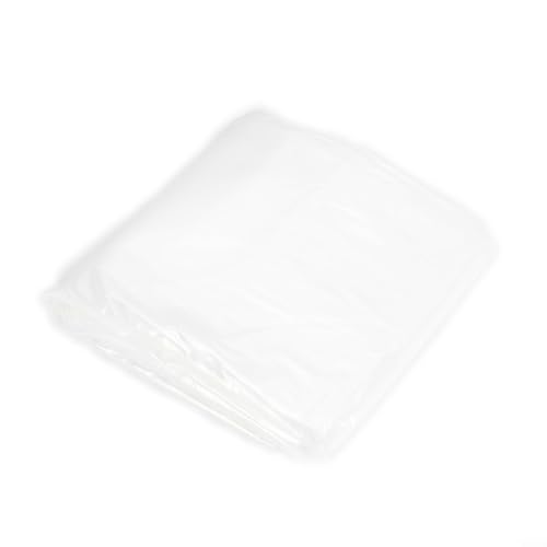 Película de invernadero de plástico transparente para invernadero, lámina de polietileno (4 m x 5 m)