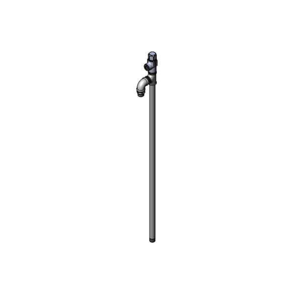T&S Brass 005310-40 Riser Assembly with Swivel Tee, 24"