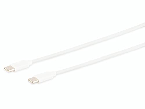 Preisvergleich Produktbild USB-C Ladekabel, 2.0, ABS, weiß, 1,0 m