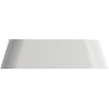 BOCCHI Firenze Vessel Fireclay 19.75 in. 1-Hole in White
