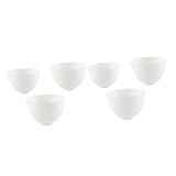 EXQUIMEUBLE 6Pcs Silicone Mask Mixing Bowls Falling DIY Facial Mask Bowls for Home Salon Use Durable Easy to Clean Various for All Your Skincare Needs