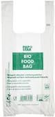 Rollo de 100 bolsas de plástico transparente 14,9µ, biodegradable, 550x280 mm