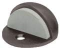 C.R. LAURENCE DL2501DU CRL Bronze Zinc Diecast Floor Mounted Low Profile 3/32 Base Dome Stop