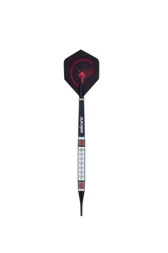 Unicorn Soft Tip Darts Set, Silver / Black, 18 g - Image 3
