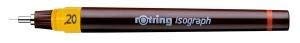 Rotring Isograph 0.20 mm évite les lignes épaisses sur vos plans techniques