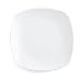 Quid - Platos postre Porcelana Novo Vinci 6 piezas Quid Blanco 6 piezas - 19 cm.