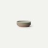 MORA Small Plates Set of 4, 6.5 inch Ceramic Pottery Dessert Plates - Microwave, Oven and Dishwasher Safe - Harvest