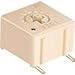 3361S-1-104GLF, Res Cermet Trimmer 100K Ohm 10% 0.5W(1/2W) 1(Elec)/1(Mech) Turns 2.77mm (6.71 X 6.65 X 7.37mm) Gull Wing SMD T/R (50 Items)