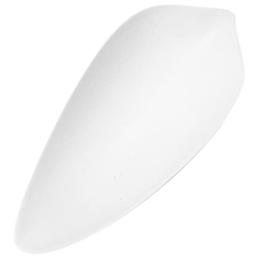 BRIGHTFUFU Sturdy Ceramic Material Tea Spoon Easy Clean and Simple Design Loose Tea Scoop for Kitchen