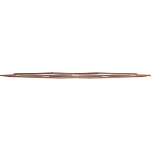 Image of Ekena Millwork 28 inchOD x 9 7 /8 inchID x 3 /8 inchT Florin Wood Fretwork Pierced Ceiling Medallion, Hickory