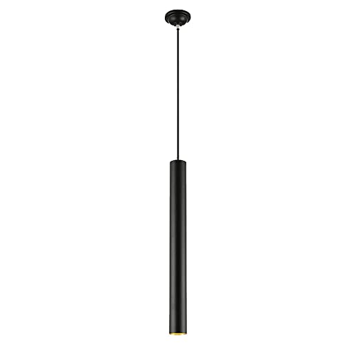 Lámpara colgante de tubo largo LED para crear un ambiente moderno en el dormitorio o tienda de ropa