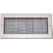 Shoemaker 950-0-10X10 10"x10" Adjustable Wall Diffuser - White
