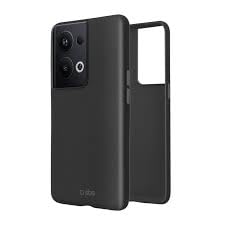 Image of A rtistque Liquid Silicone Stripes Back Cover Case for Oppo Reno 9 Pro Plus 5g | with Camera Protection | with Inner Fabric | Anti Slip Grip | AirBag Case - Black
