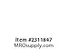 Heater, AIR 120V, 1000W (387849-1)