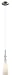 EGLO 88234A Kameo 1 Pendant 1-Light 60 Watts, Matte Nickel