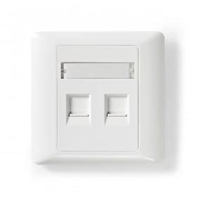 Nedis Rete Keystone Anteriore - Anteriore - 2 Porte - Abs - Bianco - Cassa