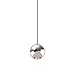 Kuzco Lighting PD15302-CH Exo - 2 Inch 5.5W 1 LED Pendant, Chrome Finish