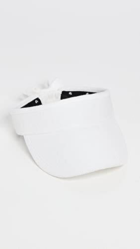 Lele Sadoughi Women's Bow Tie Visor, White, One Size #TOP1