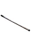Wooden Silent Reedless Flute Large B Key 31 in Varnished Turkish Folk Instrument for Musicians