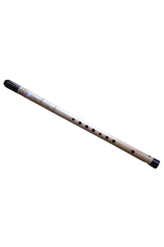 Wooden Silent Reedless Flute Large B Key 31 in Varnished Turkish Folk Instrument for Musicians